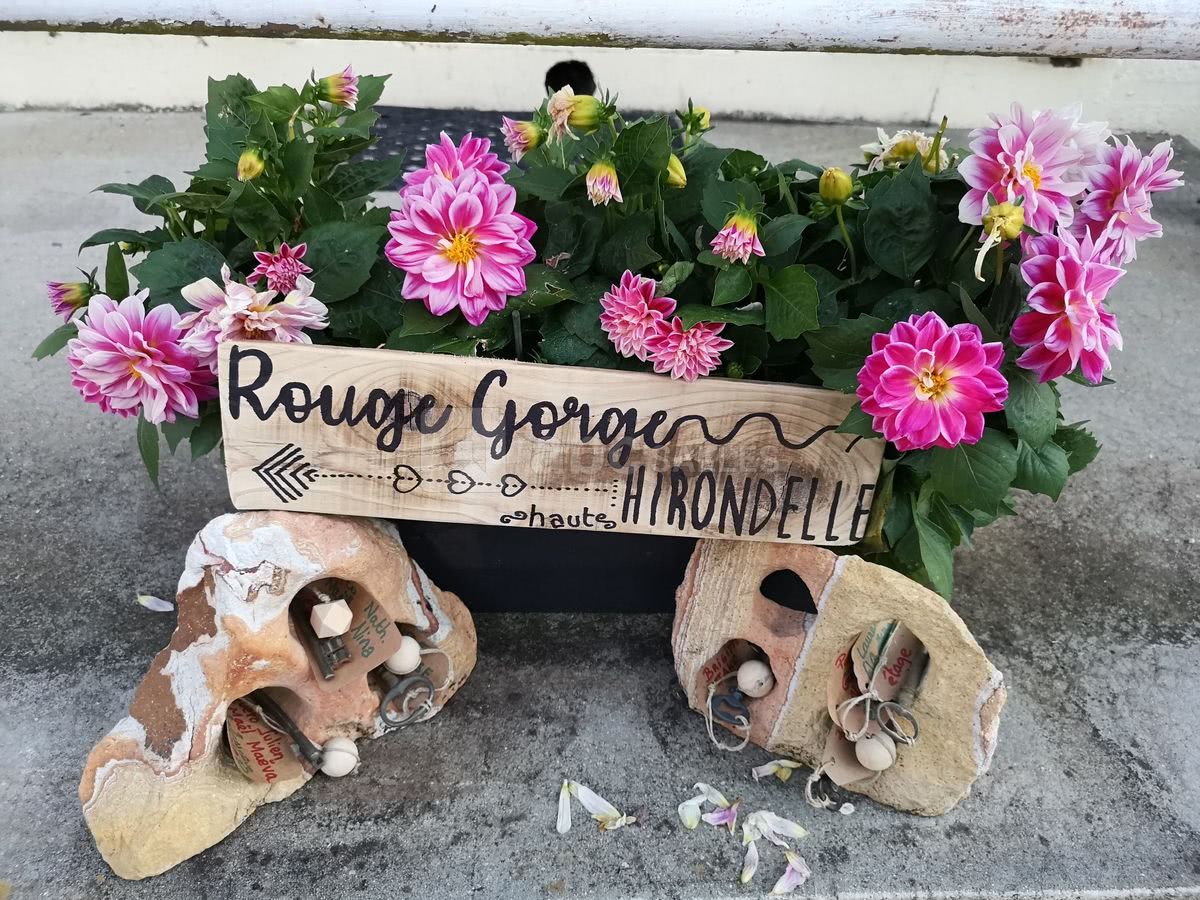Nom des gîtes