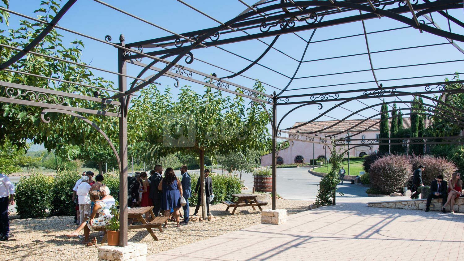 Terrain de Pétanque/ Pergola