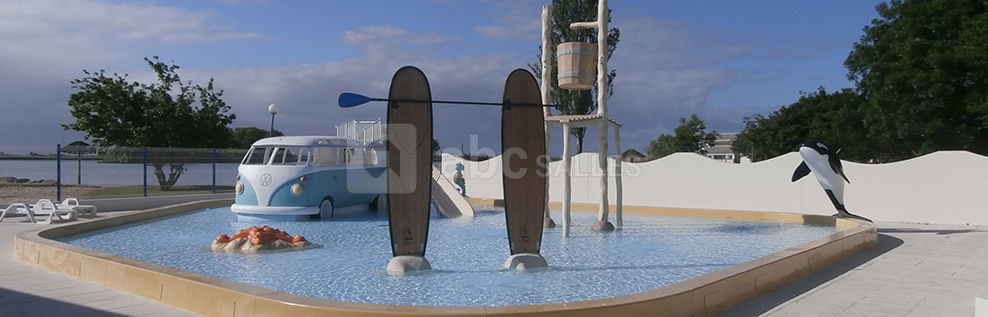 Aire de jeux aquatique
