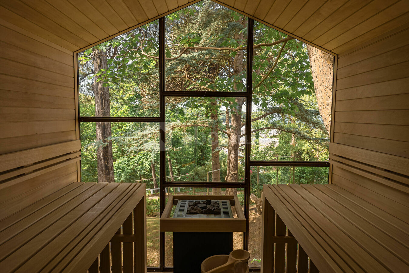 Le Sauna extérieur