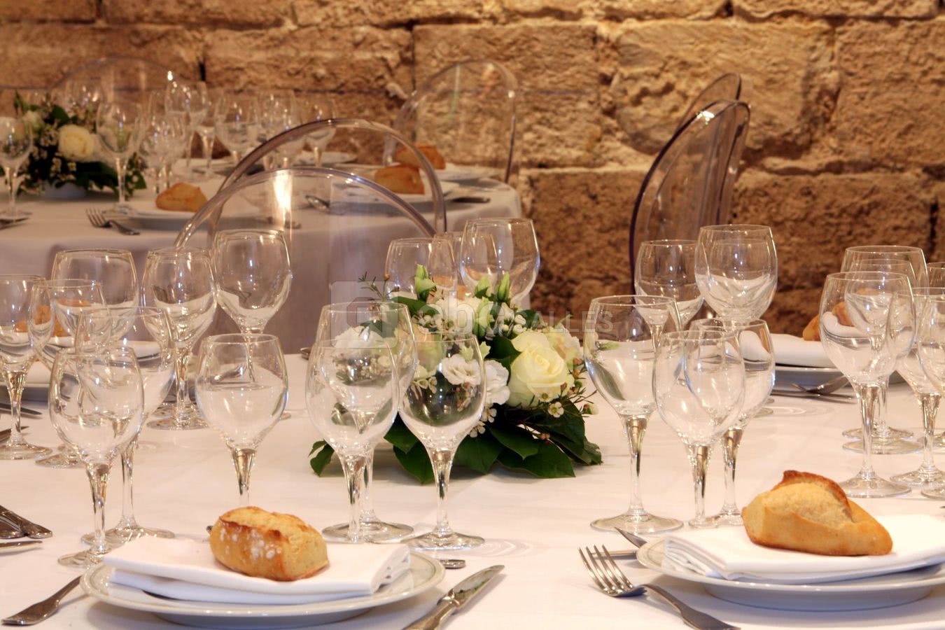 Décoration de table réception 76