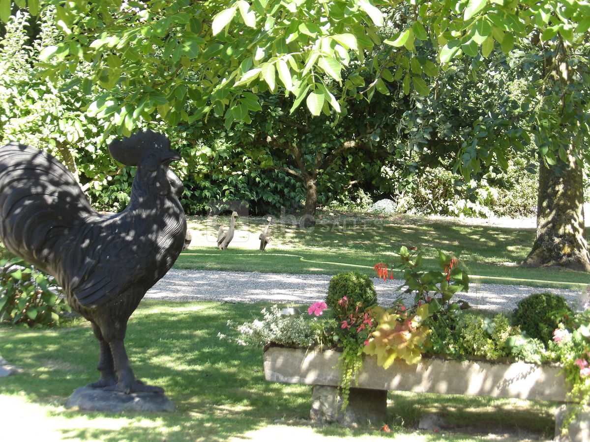 Parc fleuri