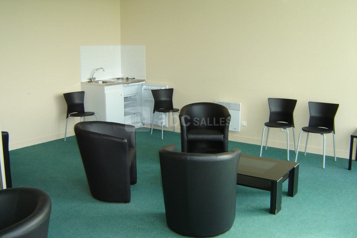 Intérieur d'une loge