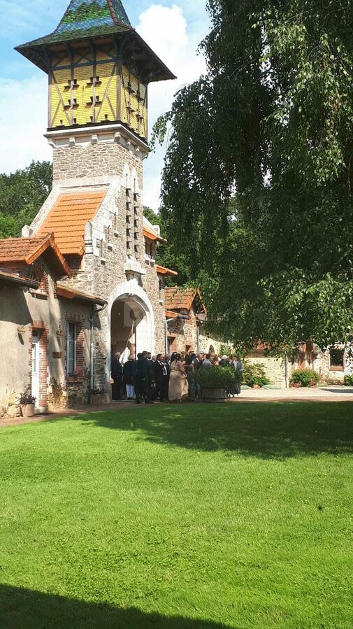 L'entrée dans la cour interieure