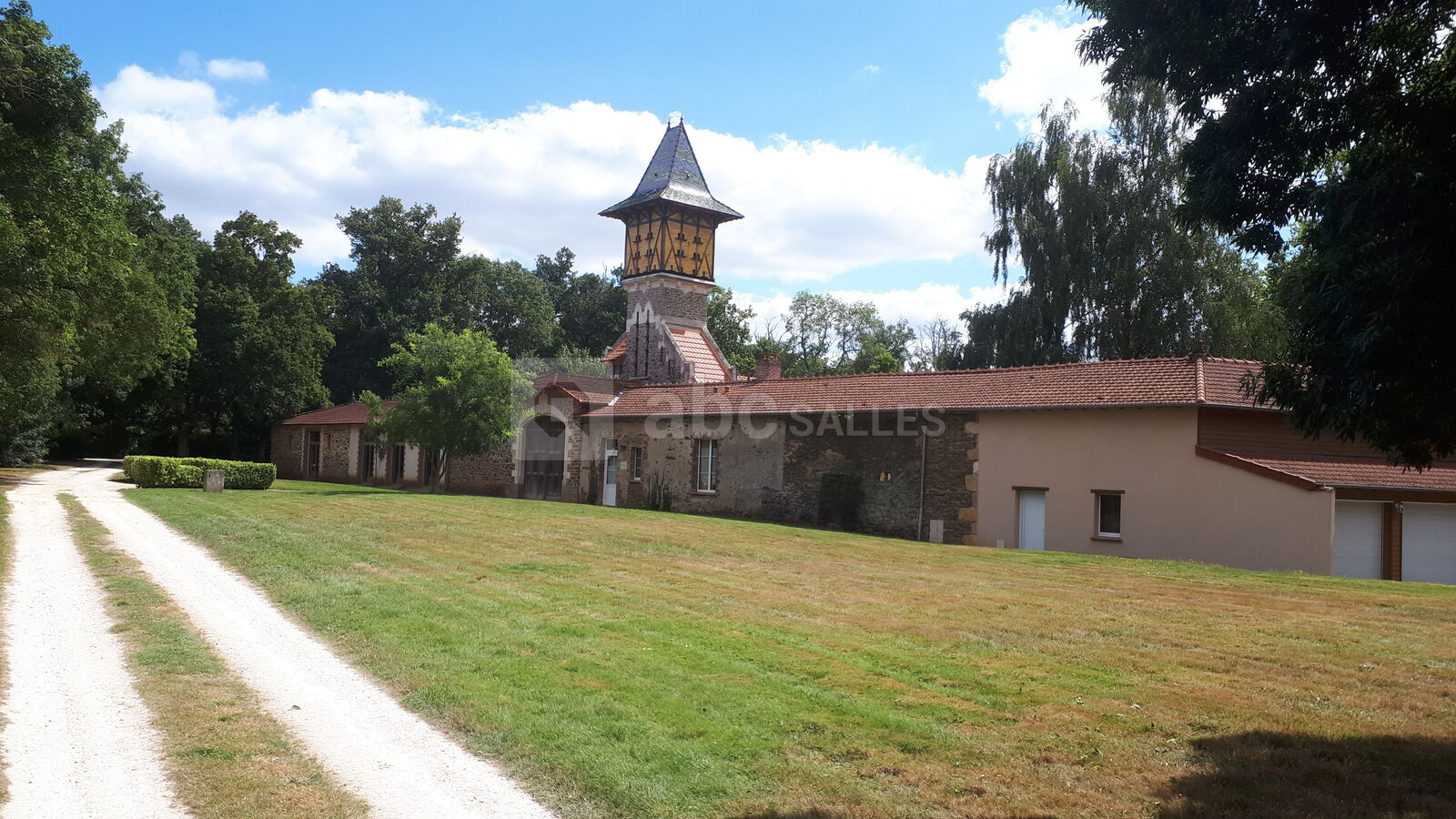 L'arrivée sur le site