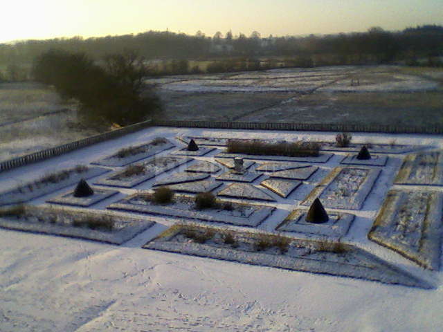 Le parterre en terrasse