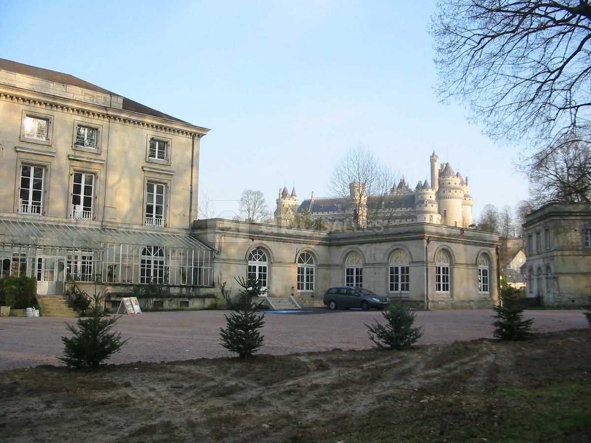 Côté sud du domaine