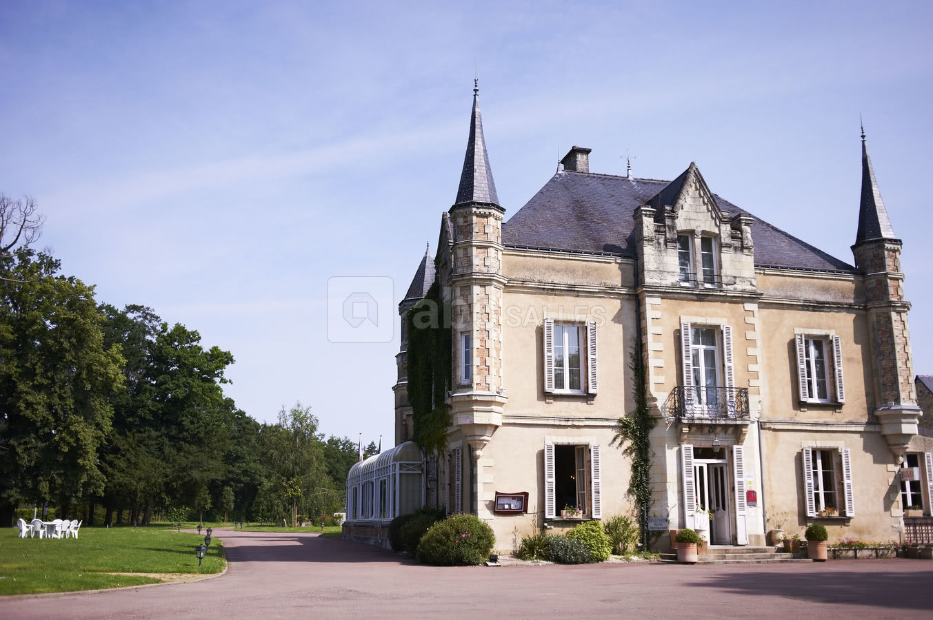 Façade extérieure du Château