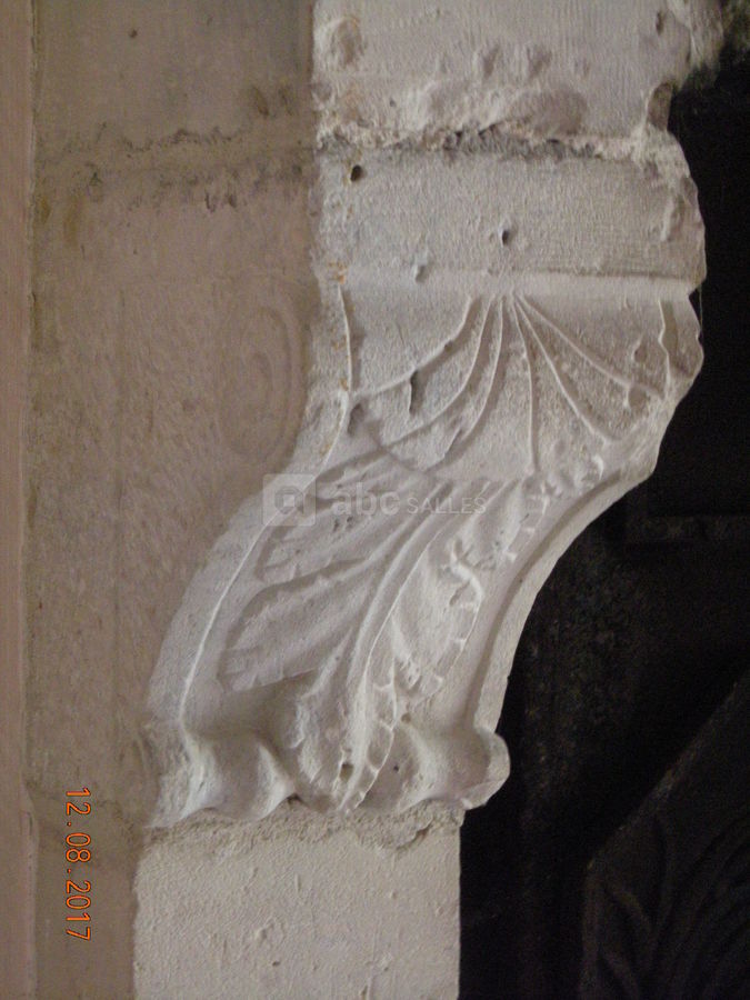 Gîte : Détail de cheminée