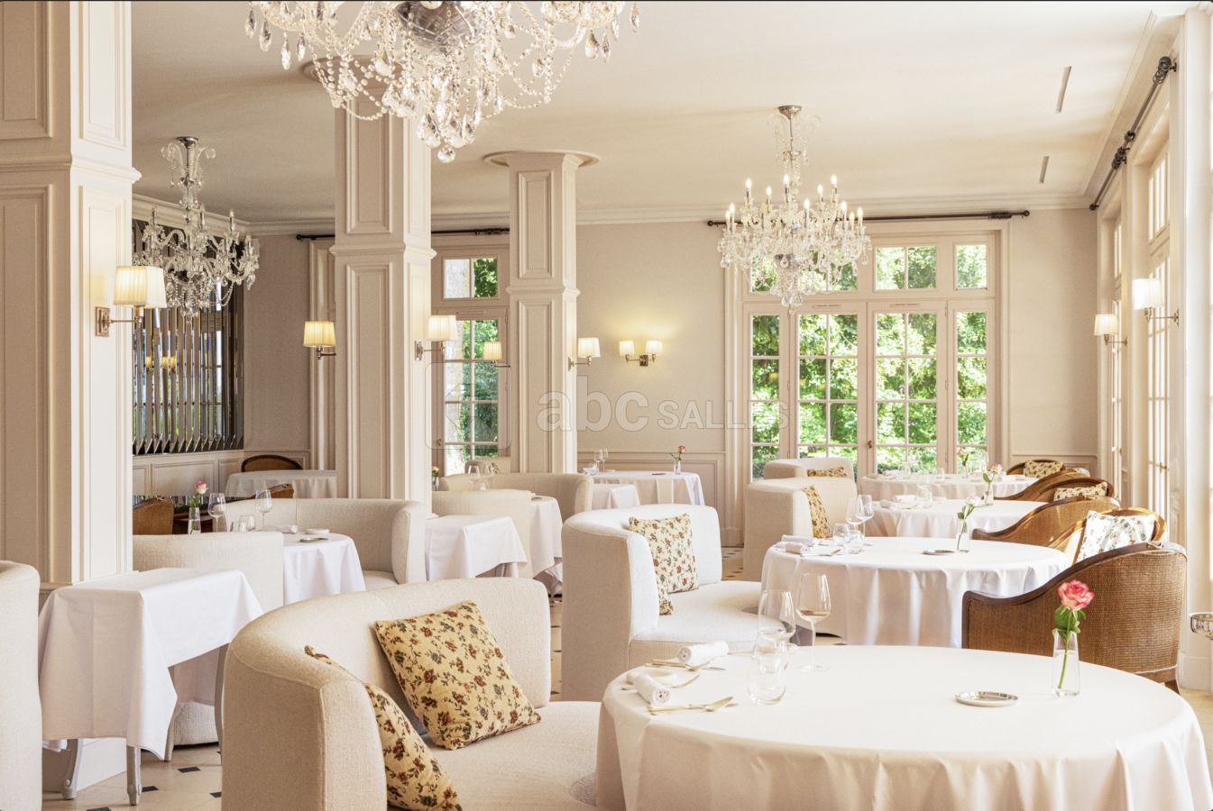 Salle de restaurant - Attilio Briollay