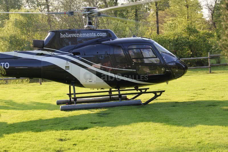 Possibilité d'arriver en hélicoptère