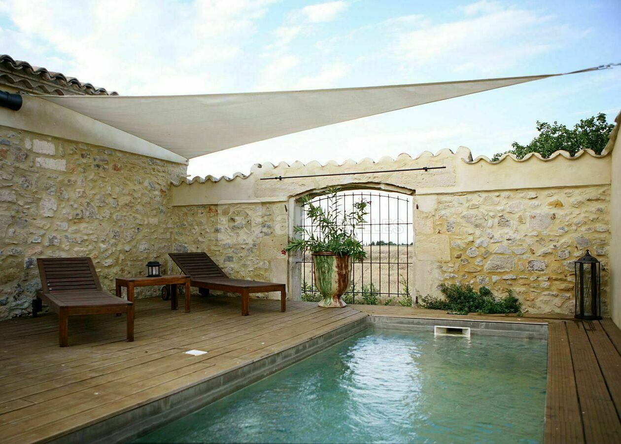 La piscine de la chambre des mariés