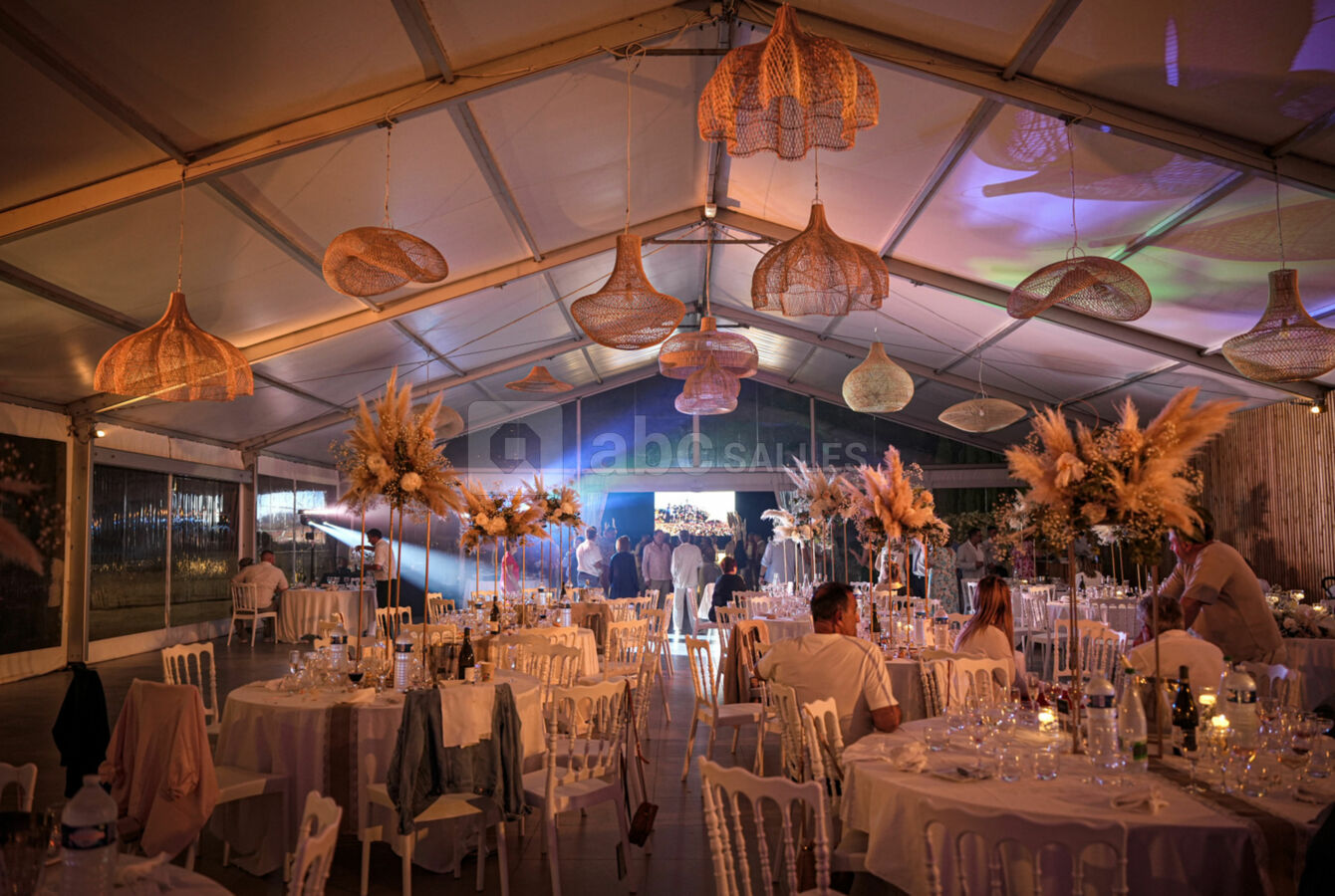 Le chapiteau Ambiance tamisée