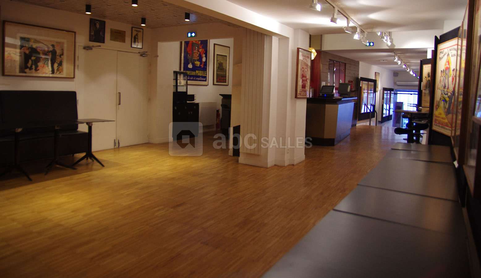 Salle vide modulable- réception