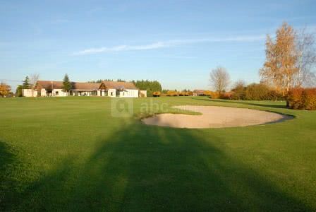 Vue sur le bunker du trou n° 9