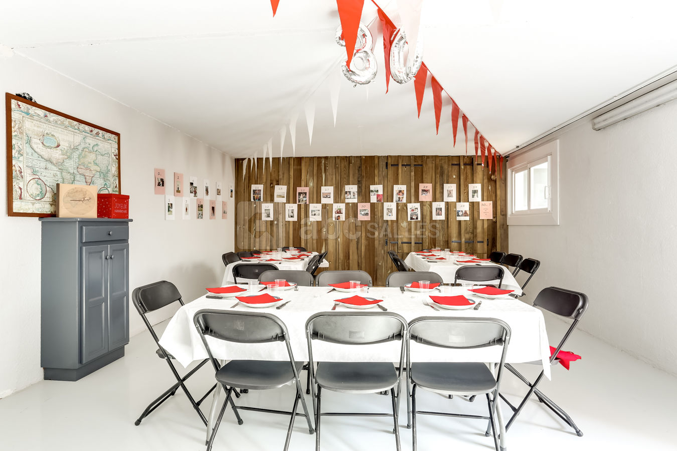 Salle de repas discothèque