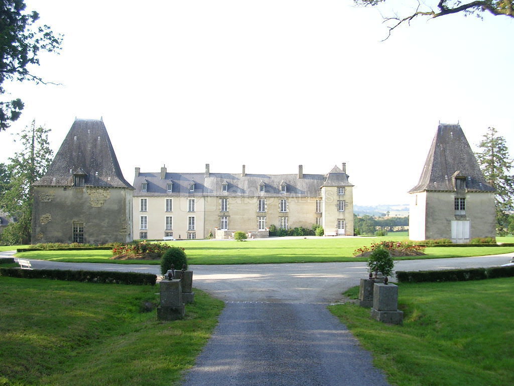 Arrivée au château