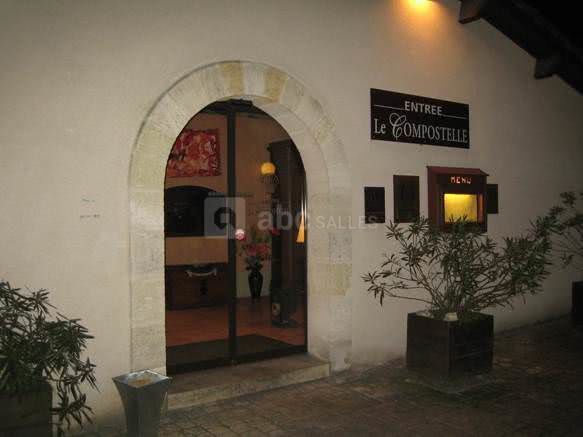 L'entrée du relais de compostelle