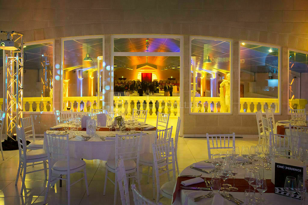 Salle Floréal vue sur le grand chai