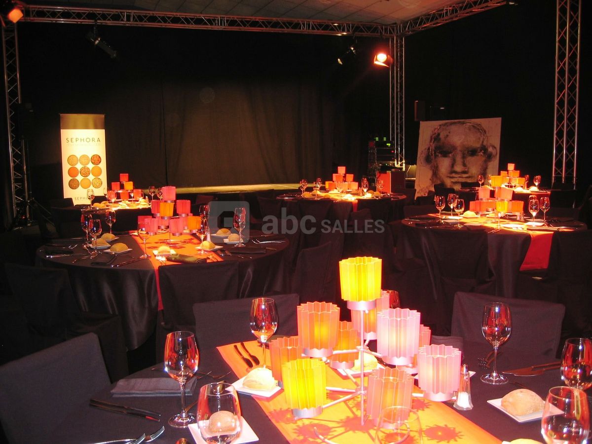 Putting green en soirée de gala