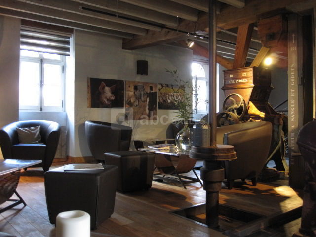 Salon des cylindres, moulin 1er étage