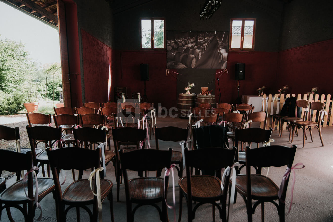 La cuverie pour votre mariage laique