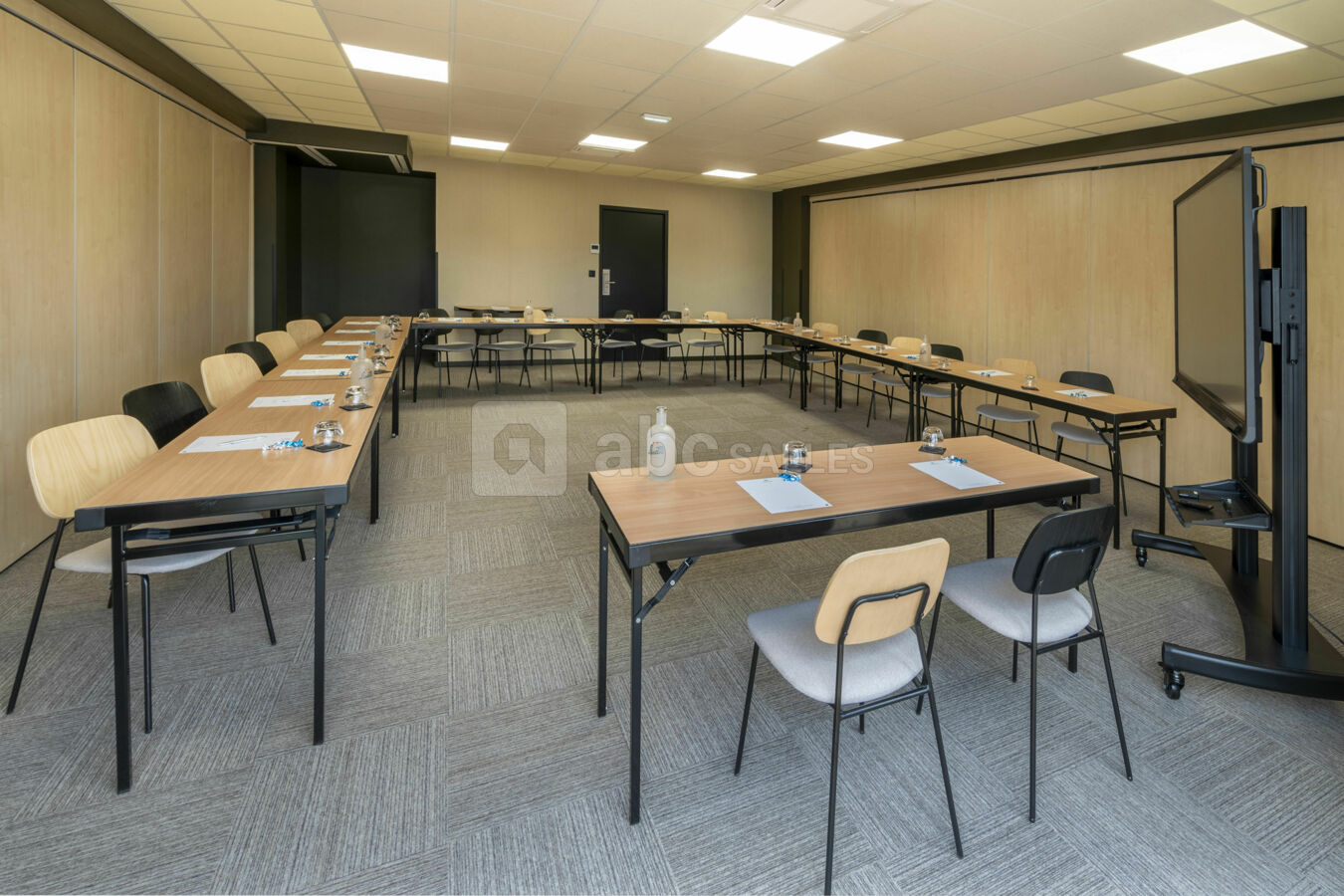 Salle Terre de Lin - Disposition en U