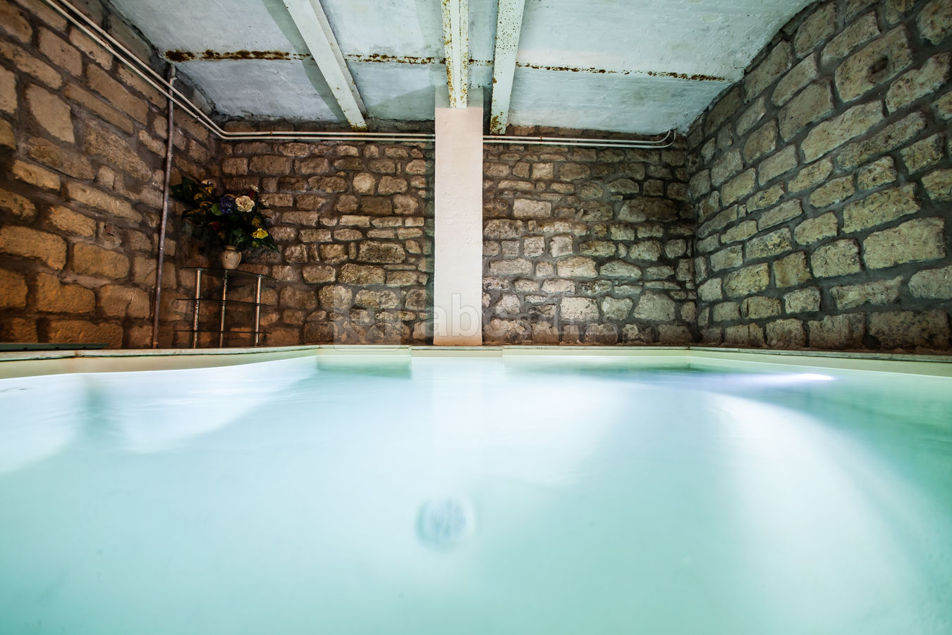 La piscine chauffée