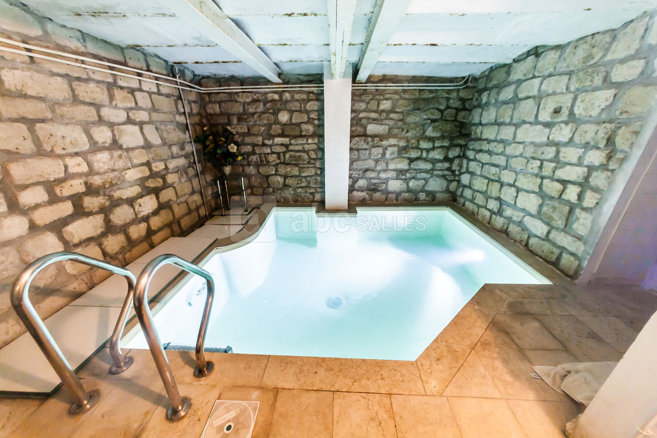 La piscine chauffée