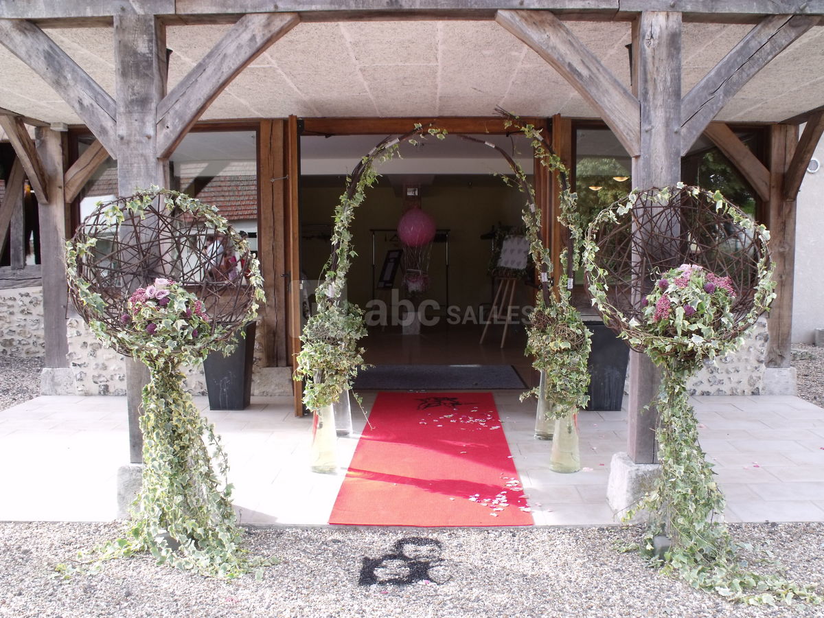 Le porche d'entrée