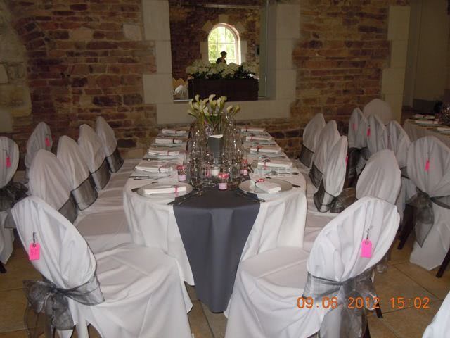 Une table ovale mariage