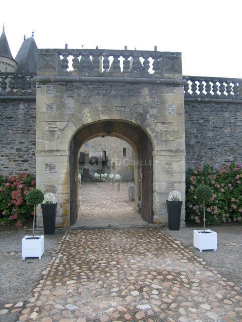 Le châtelet d'entrée