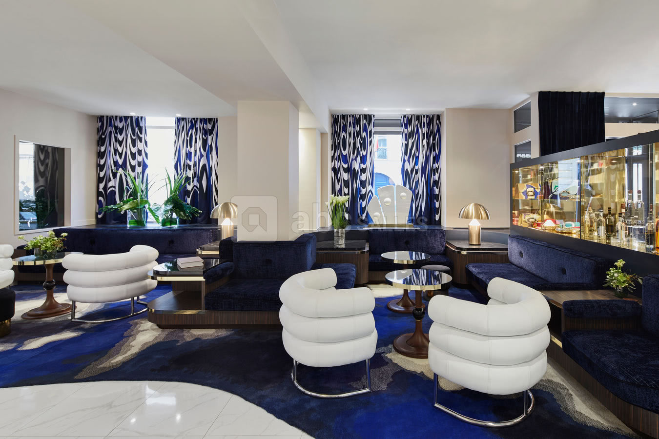 Lobby de l'hôtel Bel Ami