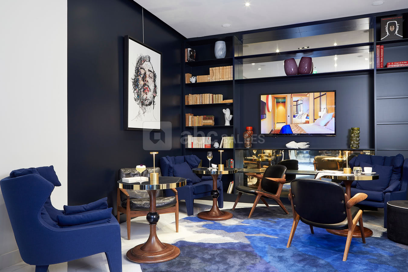 Salon 1885 (attenant au Bar) - format "lounge"