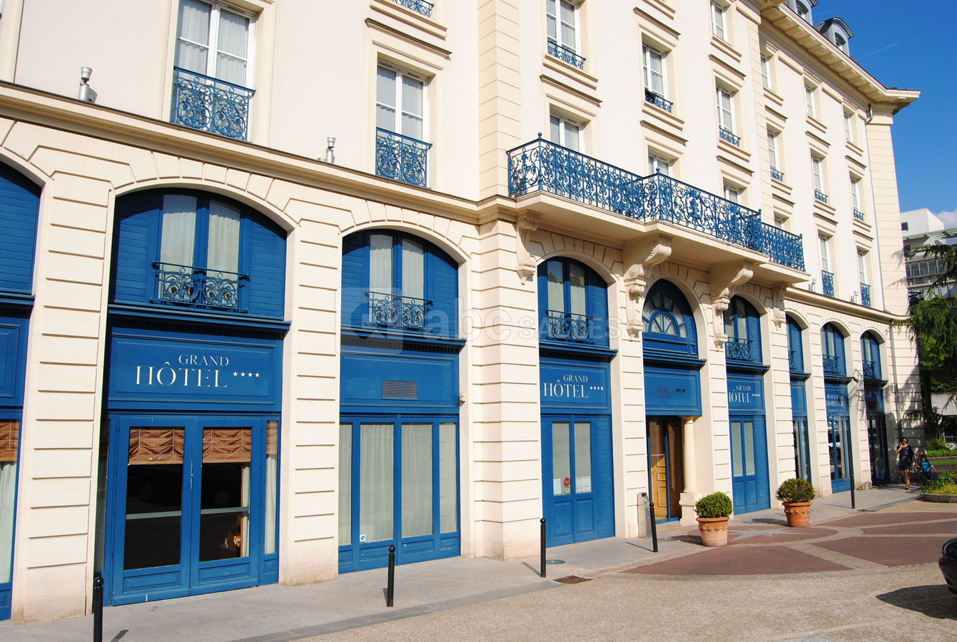 Façade de l'Hôtel
