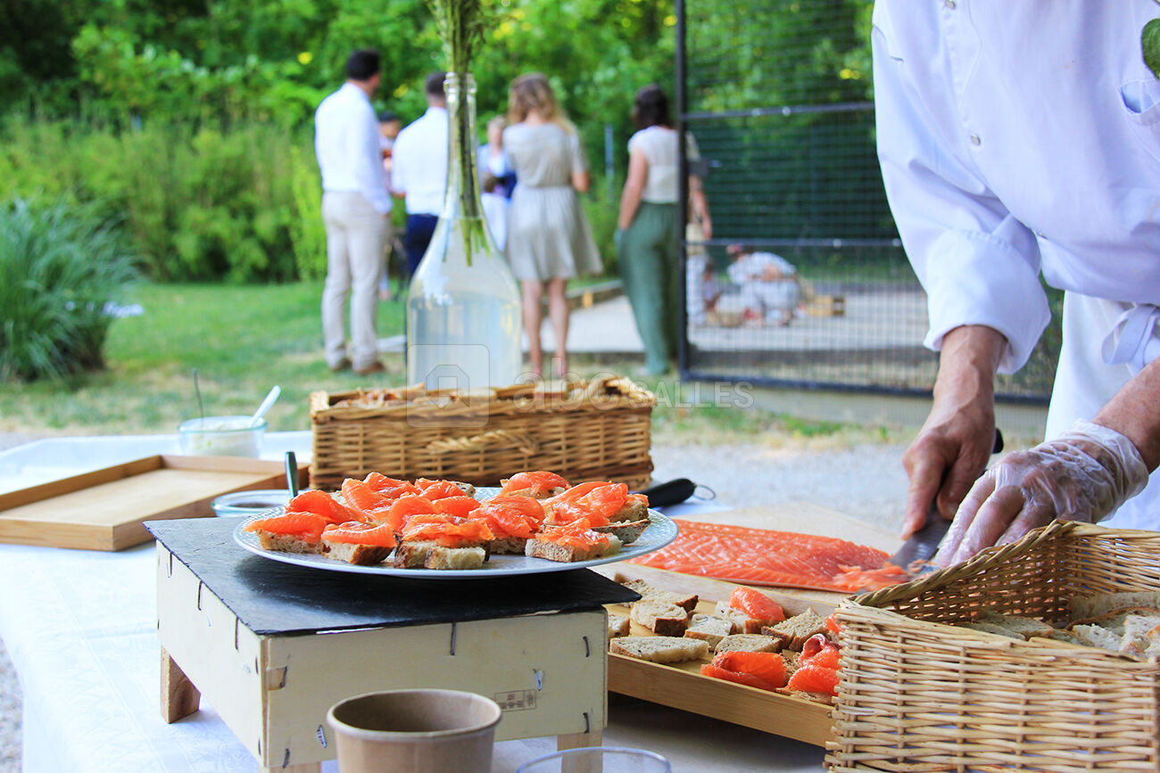 Atelier Culinaire - Découpe de Saumon - Reims Marne