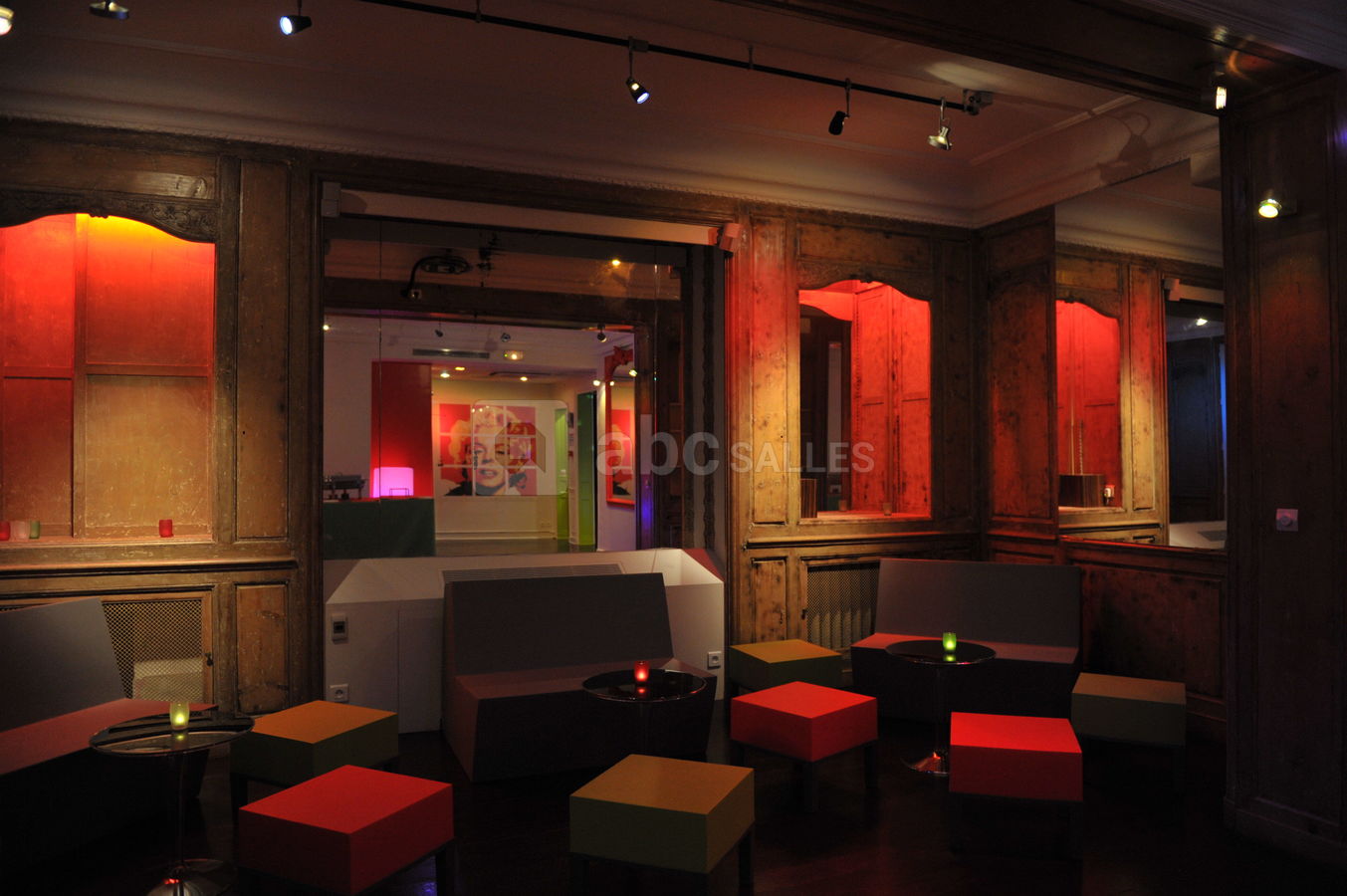 Salon lafayette : en soirée