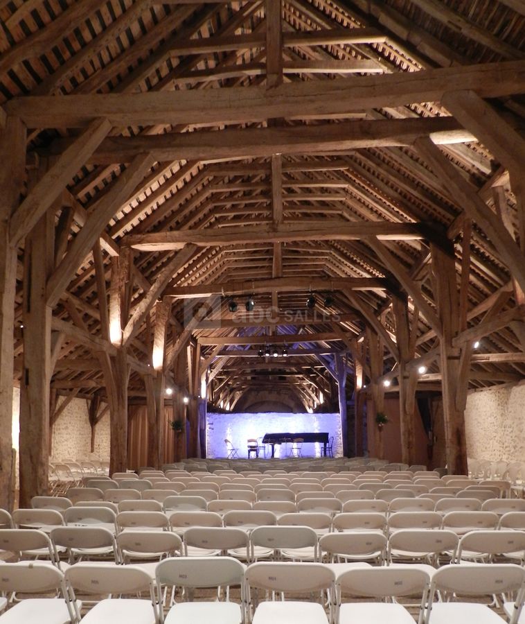 La grange pour un concert
