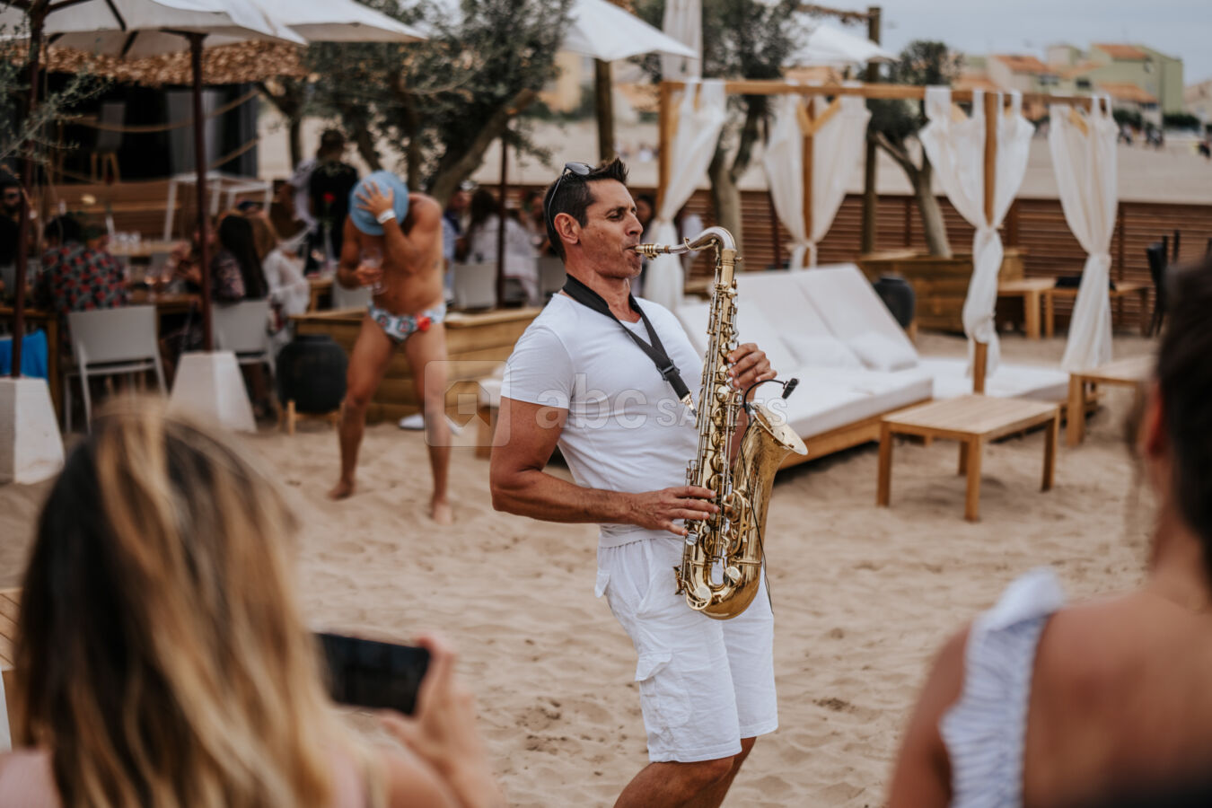 Cocktail à L'Hospitalet Beach