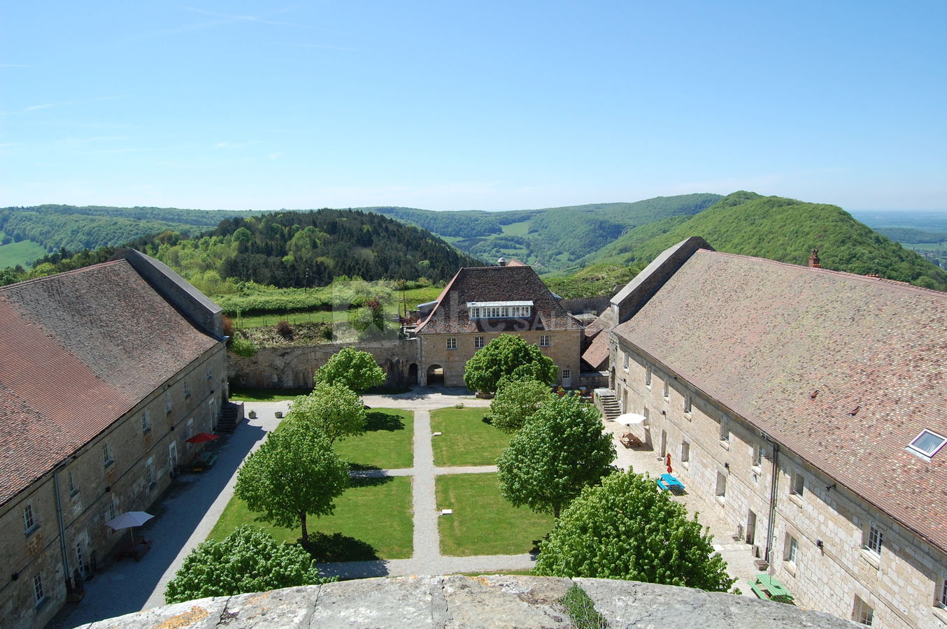Vue du site