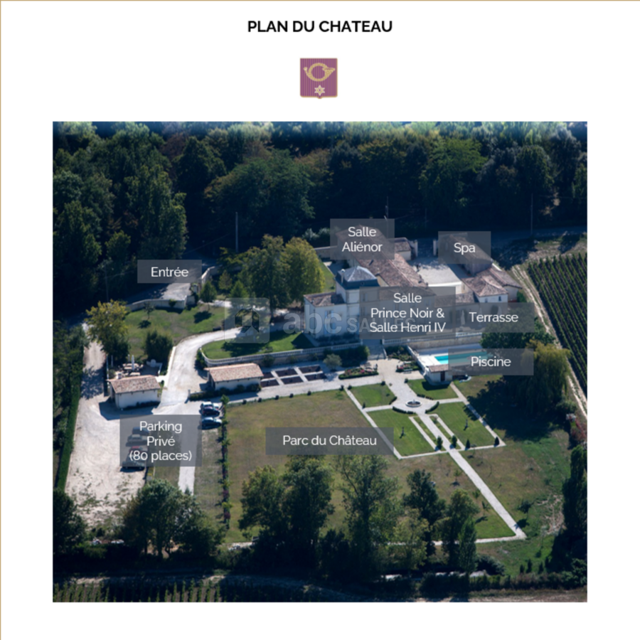 Plan du château