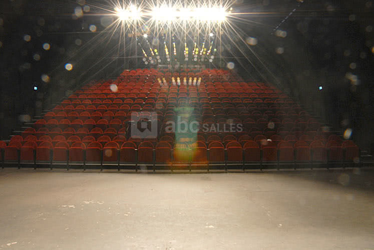 Grande salle, vue sur les gradins