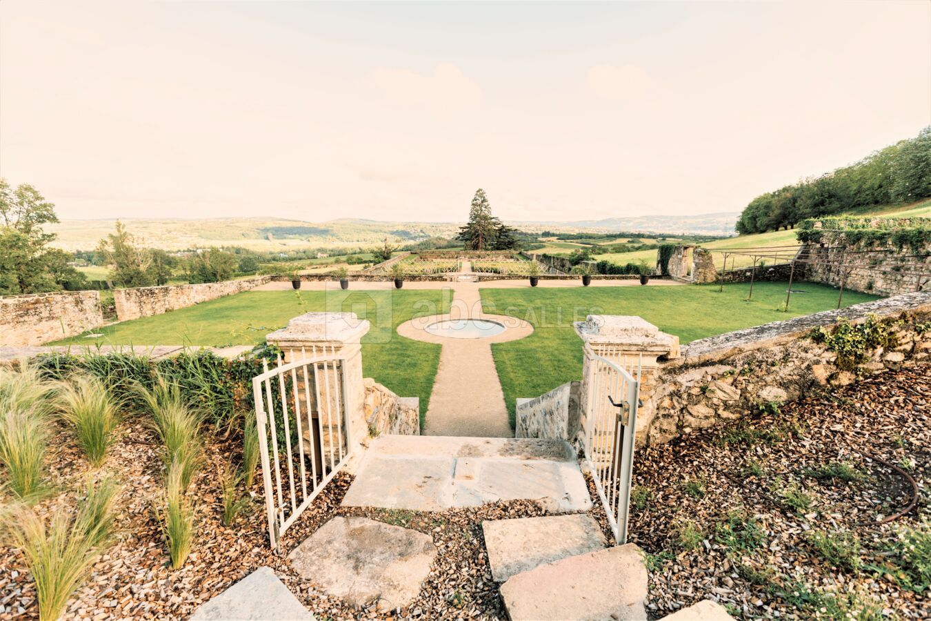 Terrasse du verger pour cérémonie laïque