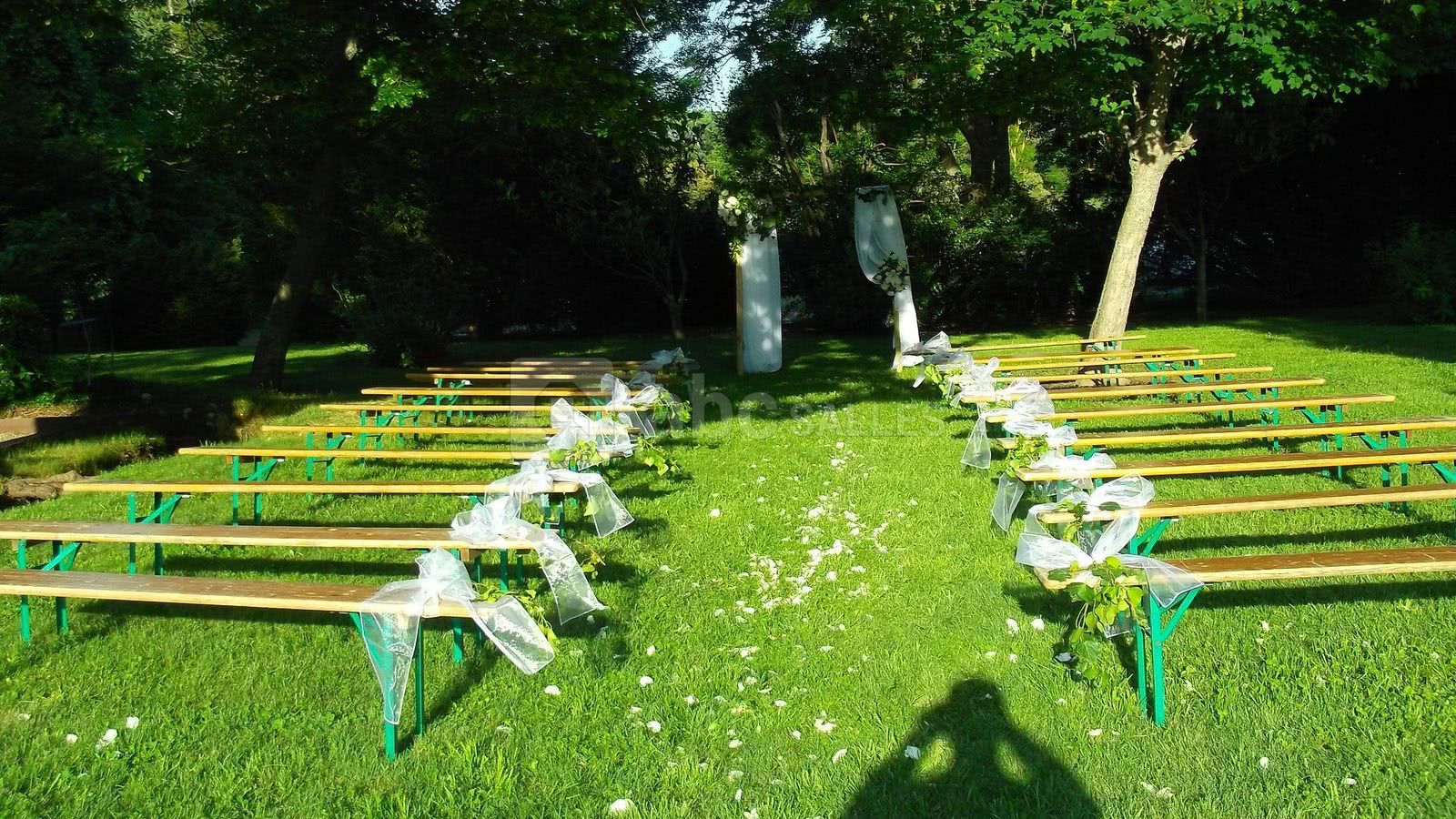 Cérémonie de mariage en extérieur