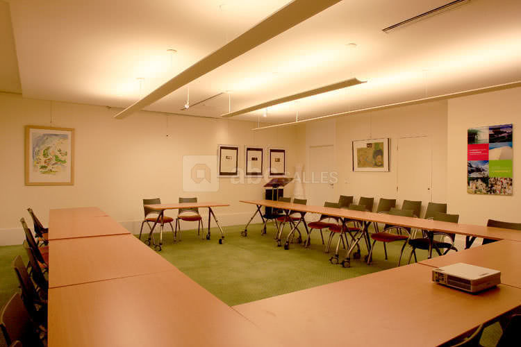 Salle gironde en configuration u