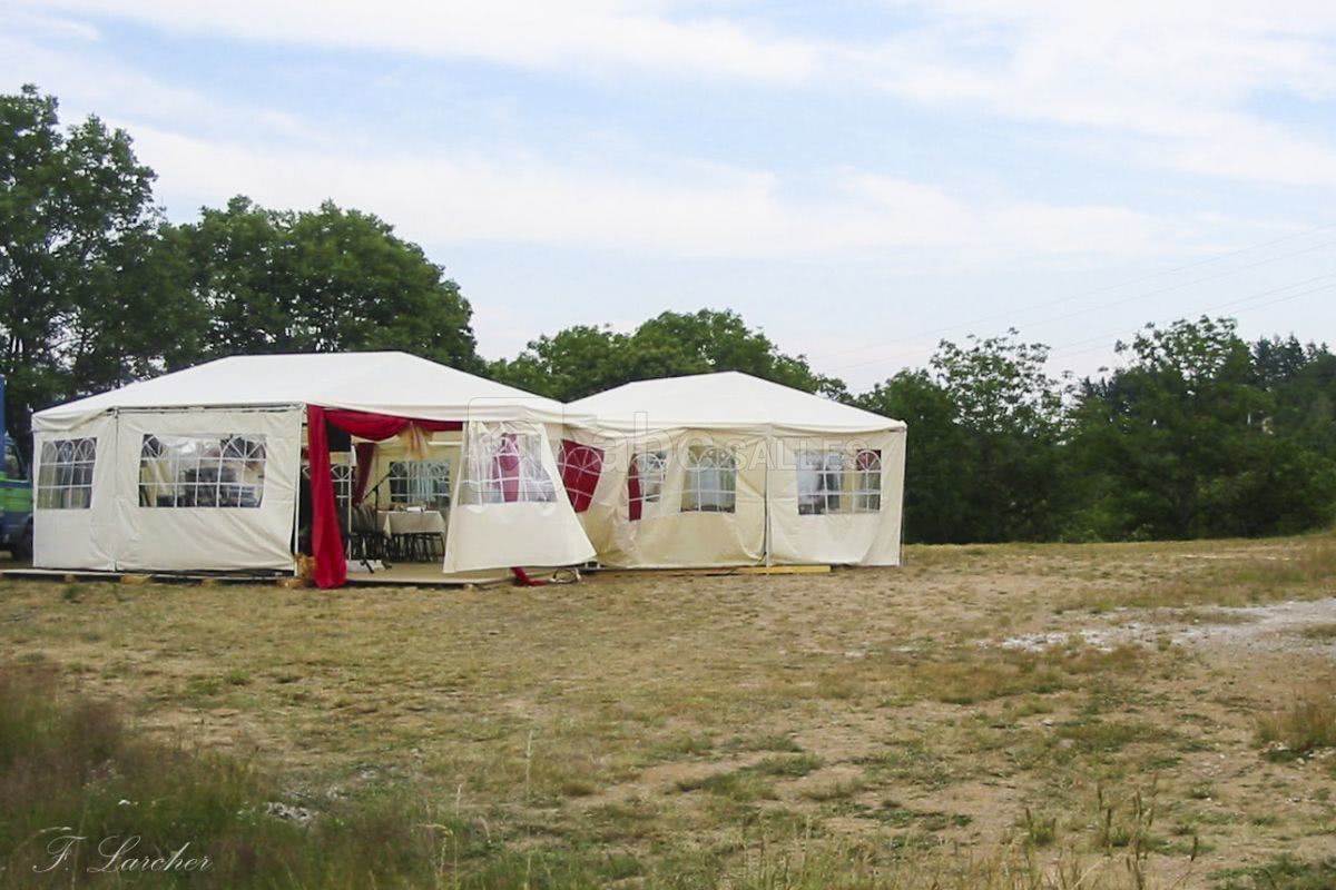 Installation de tentes selon demande