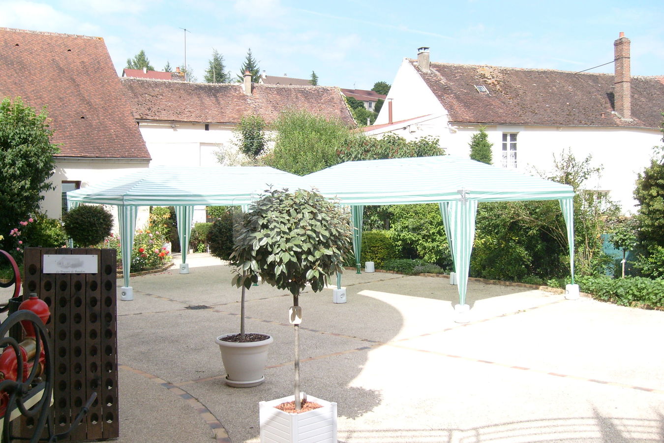 Extérieur salle
