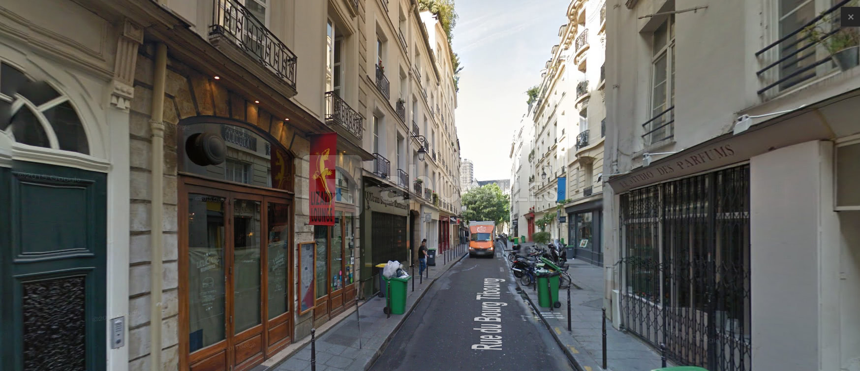La rue du Bourg Tibourg