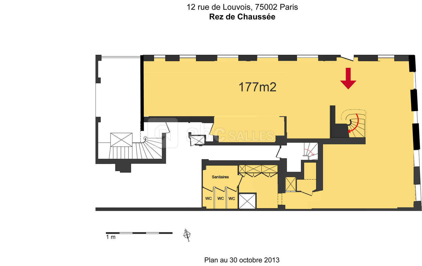 Plan rdc 177m2