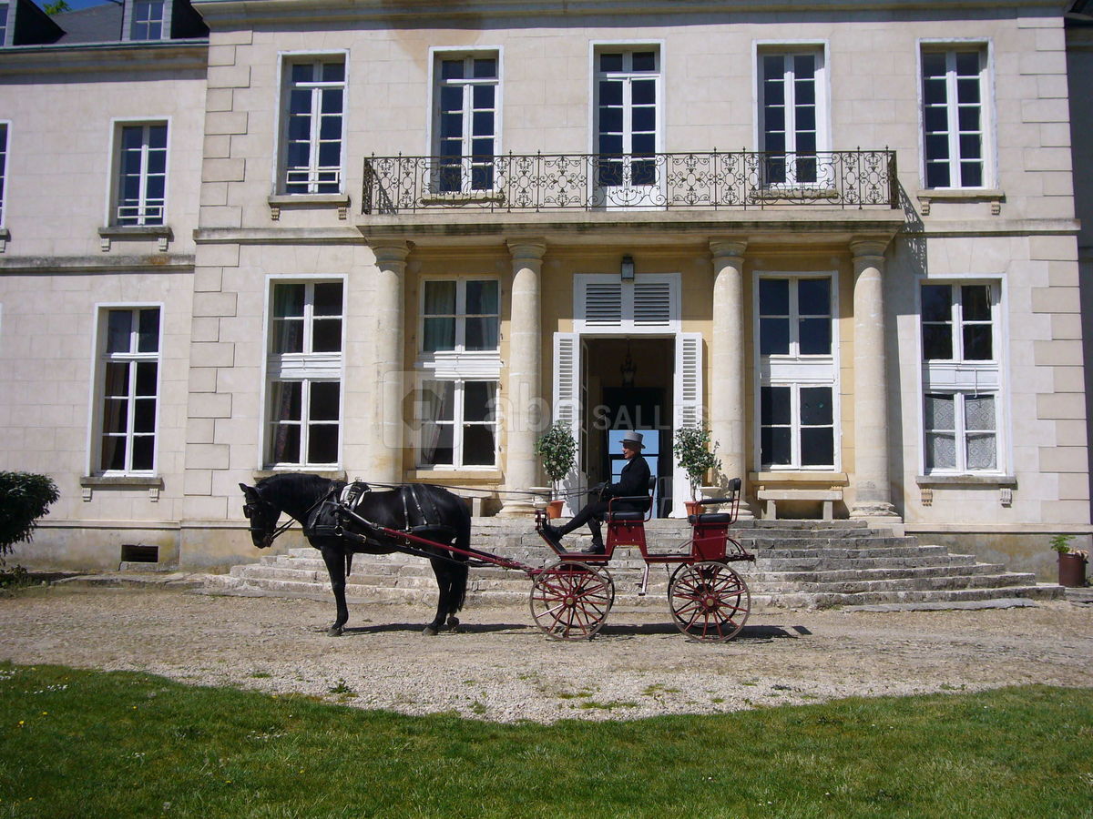Entrée du château perron sud